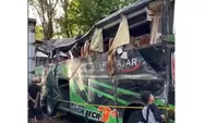 Polisi Tetapkan Status Tersangka Kepada Sopir Bus Rombongan SMK Lingga Kencana yang Alami Kecelakaan