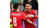 Berpeluang Jadi Sosok Pertama Pencetak Gol dalam 6 Edisi EURO, Cristiano Ronaldo Pilih Beri Assist ke Bruno Fernandes