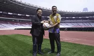 Erick Thohir Terima Bola Bertandatangan Paus Fransiskus: Ini Bola Berkah, Bakal Disimpan PSSI