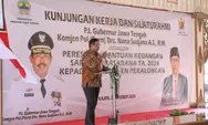 Nana Sudjana Resmikan Delapan Proyek Infrastruktur Senilai Rp24,1 Miliar di Kabupaten Pekalongan, Ini Harapan Pj Gubernur Jateng