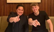 Ole Romeny Jadi Calon Pemain Naturalisasi? Erick Thohir Unggah Foto dengan Gaya Berbeda