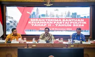 Pemprov Jateng Serahkan Bankeu Parpol Tahap II Senilai Total Rp12,6 Miliar: Terbesar PDIP, Terendah PSI