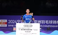 Jonatan Christie Juara Asia di Negeri China, Harapan Indonesia Raih Emas Olimpiade Paris