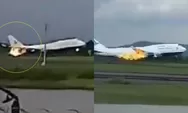 Kronologi Mesin Pesawat Garuda Angkut Jemaah Haji Terbakar di Makassar, Seluruh Penumpang Selamat