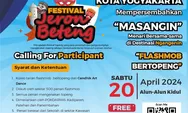 MERIAHKAN! Festival Jeron Beteng 2024 di Alun-Alun Kidul Yogyakarta, Akhir Pekan Ini. Ada Flashmob Tarian Bertopeng hingga Aneka Lomba