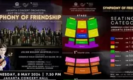 Konser Orkestra Symphony of Friendship Digelar Akhir Pekan ini, Segera Beli Tiketnya! Segini Harganya