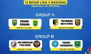 Kick-Off 21 Mei:  Berikut Jadwal Lengkap Pertandingan 16 Besar Liga 3 Nasional