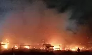Kebakaran Hanguskan Mess Pekerja Jambi Business Center, Mayang Kota Jambi
