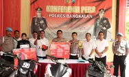 Rilis Hasil Ungkap Kasus Juli 2024, Polres Bangkalan: Puluhan Tersangka Ditangkap, 5 DPO Masih Buron