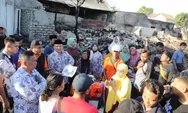 Pemkab Sampang Bantu Korban Kebakaran Gudang Rongsokan: Kepedulian Kita Sangat Dibutuhkan
