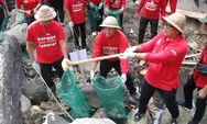 Kurangi Sampah Plastik, Bupati Sanjaya Bersihkan Sungai Ini, Karena Tercemar?