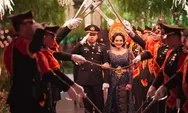 Tradisi Pedang Pora Warnai Resepsi Pernikahan Putra Pj Gubernur Bali