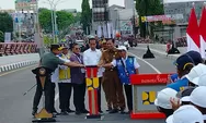 Tak Hanya di Kota dan Kabupaten Tegal! Saat Peresmian Jembatan Pemali Kabupaten Brebes, Presiden Jokowi Disambut Antusias Warga