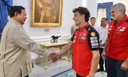 Prabowo Subianto Terima Marc Márquez di Istana, MotoGP Mandalika dan Sport Tourism Indonesia Makin Kuat