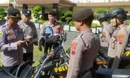 Jelang Operasi Lilin Candi 2025, Polres Tegal Kota Cek Kesiapan Armada 