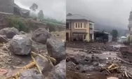 Banjir Bandang Dari Gunung Slamet Terjang Penakir Pemalang Puluhan Rumah Rusak Warga Mengungsi Sementara