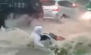Niat Suci Ajun Arman Bantu Pengendara Motor Berakhir Duka Di Derasnya Banjir Bojong Tegal