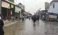 950 KK Terdampak, Banjir Sungai Cisanggarung Genangi Permukiman di Losari Brebes