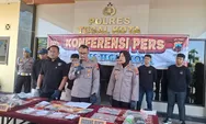 Polres Tegal Kota Ringkus 9 Tersangka Narkoba dari 8 Kasus, Sabu 58 Gram hingga Obat Keras Disita