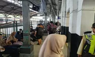 Lonjakan Arus Balik Lebaran 2026!Pergerakan Penumpang di Stasiun Tegal Capai 10 Ribu Lebih
