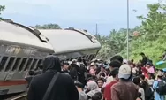 Tiga Kereta KA Bangunkarta Anjlok di Bumiayu, Evakuasi Penumpang Dikerahkan Gunakan Sepuluh Bus