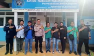 Kabid Humas Polda Kaltim Kunjungi  PWI Balikpapan 