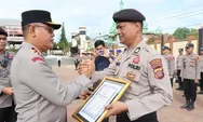 17 Personel Polres Kubar Dapat Penghargaan