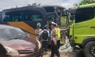 Kasus Lakalantas Bus Sekolah Vs Truk Tangki CPO di Lamandau, Polisi Terkendala Saksi 
