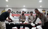 Wow Tangkapan Besar..!! Polda Kalbar Sita 15 Kilogram Sabu Asal Malaysia