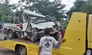 Pikap vs Bus Pariwisata di Tajau Pecah, Satu Meninggal, Enam Luka-Luka