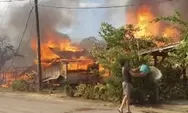 14 Rumah Ludes Terbakar, Sayangnya Damkar Rusak