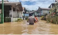 Dua Kecamatan Kayan Hilir dan Sungai Boh, Kabupaten Malinau Direndam Banjir