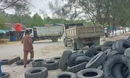 Cegah Abrasi dan Tata Pantai Sipakario, Ban Bekas Jadi Pemecah Ombak