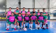 Awal Manis Tim Futsal PWI Kaltim, Hajar Jateng di Porwanas Kalsel