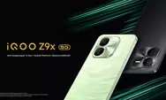Review Kelebihan iQOO Z9x, Smartphone Canggih Harga Rp 3 Jutaan