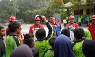 PT KPI Unit Balikpapan Latih Siswa SDN 013 Penajam Gunakan APAR