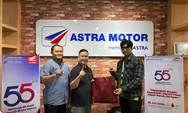 Rayakan HUT ke-55, Astra Motor Salurkan 550 Kantong Darah di 12 Wilayah Indonesia