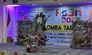 Ratusan Siswa dari 10 Kabupaten dan Kota Mulai Unjuk Kebolehan pada FLS3N Tingkat Kaltim, Cabang Lomba Ini Banyak Penontonnya 