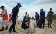 Aksi Bersih Pantai di Nenang Kolaborasi PT KPB, Pemkab PPU, dan Masyarakat Selamatkan Laut