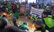Ratusan Driver Ojol Balikpapan Turun ke Jalan, Gelar Aksi Solidaritas untuk Affan Kurniawan