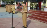 Pimpin Apel Pagi, Pj. Sekprov Sampaikan Sejumlah Arahan Bagi Perangkat Daerah