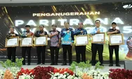 Serahkan Penghargaan Paritrana Award Kaltara 2025, Gubernur Tegaskan Komitmen Perlindungan Ketenagakerjaan