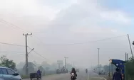 Walau Masuk Musim Hujan Karhutla Masih Mengancam Banjarbaru, Kawasan Ini Dikepung Asap