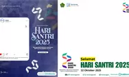 30 Twibbon Hari Santri Nasional 2025 Gratis! Ekspresikan Semangat Perjuangan Santri Masa Kini