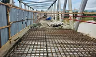  Jembatan Batu Sopang di Kabupaten Paser Ini Sedang Diperbaiki, Ditutup Dua Hari, Ini Jalan Alternatifnya     