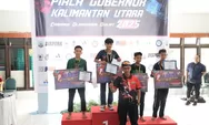Kejuaraan Gulat Piala Gubernur 2025 Resmi Ditutup, Bulungan Raih Juara Umum