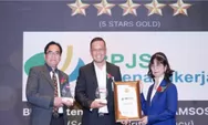 BPJS Ketenagakerjaan Sabet Penghargaan 5 Stars Gold di Ajang GRC & Leadership Award 2025