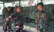 Danpussenif TNI Tinjau Yonif 611/Awang Long, Cek Kesiapan Prajurit untuk Misi ke Jalur Gaza Palestina