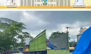 Truk-Truk Besar Kuasai Jalan Tjutjup Suparna Balikpapan, Ini Kata Dishub Balikpapan..