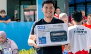 Dari Krisbow hingga KLAZ, Produk AZKO Jadi Andalan Doorprize Silaturahmi Event Olahraga Media Kalimantan-Sulawesi